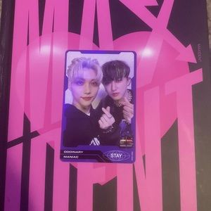 Felix & changbin ordinary maniac photocards
